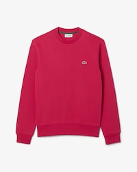 Sweatshirt aus Fleece mit Rundhalsausschnitt