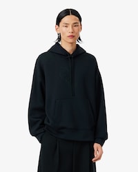 Hoodie Runway mit gesticktem Krokodil