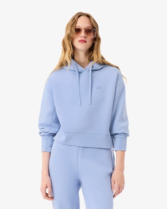 Kurzer Hoodie aus Baumwolle