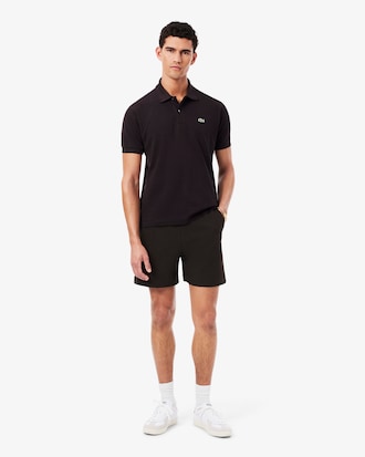 Shorts aus strukturiertem Jersey