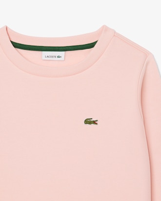 Unisex-Sweatshirt aus Fleece mit Rundhalsausschnitt