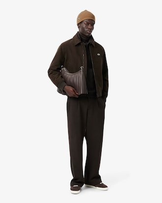 Rippstrick-M&uuml;tze aus geb&uuml;rsteter Wolle