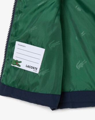 Ärmellose Daunenjacke aus Taft