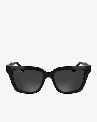 Rechteckige Brille mit Monogramm
