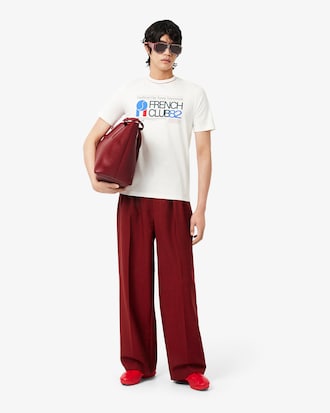 Runway T-Shirt mit Tennis-Druck