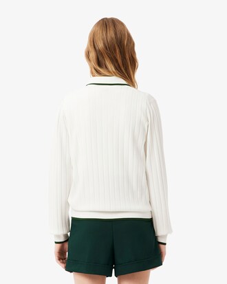 Golf-Pullover mit Polokragen und kurzen Ärmeln