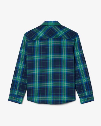 Karohemd aus Baumwoll-Twill