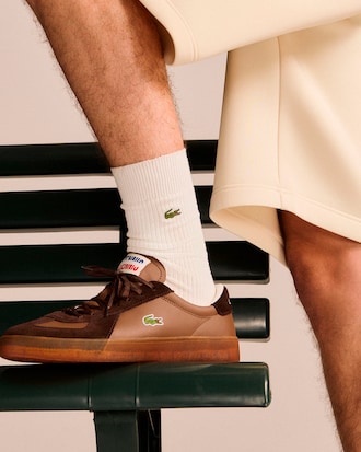 Herren-Sneakers Baseshot Pro aus Leder