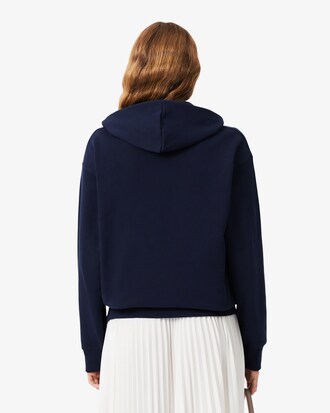 &Uuml;bergro&szlig;er Hoodie aus Fleece