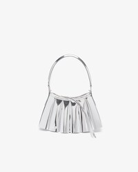 Kleine Tasche Lenglen Runway aus spiegelndem Leder