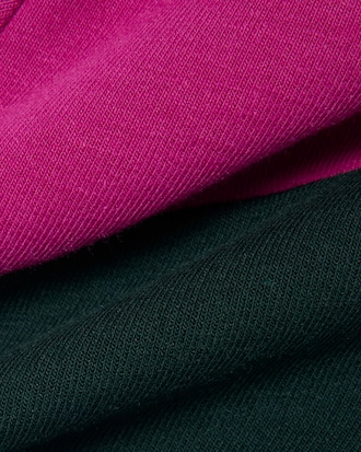 Sportliches Sweatshirt mit Quarter Zip und Colorblock-Design
