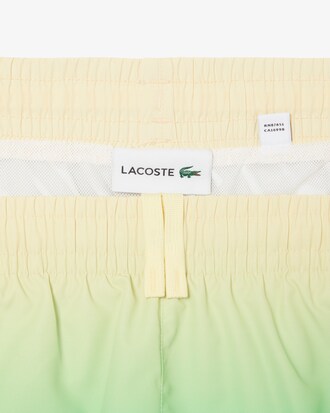 Kurze Badehose mit Ombré Druck