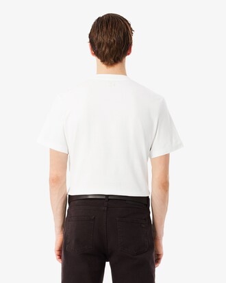 Schweres Classic Fit-T-Shirt mit Badge-Akzent