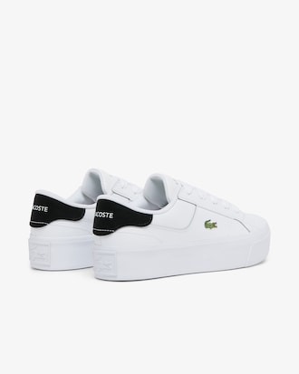 Damen-Sneakers Ziane Platform aus Leder