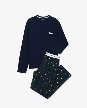 Pyjama-Set aus karierter Baumwolle