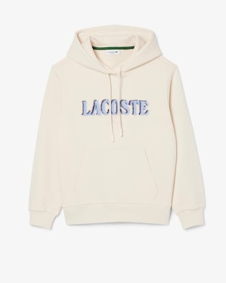 Hoodie aus Fleece mit Logo