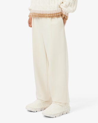 Regular Fit-Hose Runway aus taillierter Wolle