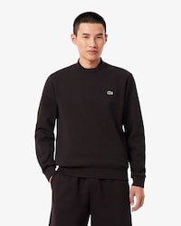 Sweatshirt aus Fleece mit Rundhalsausschnitt