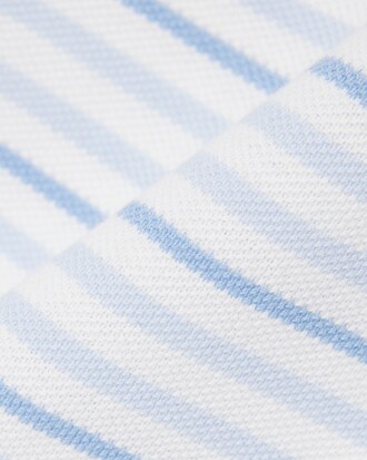 Gestreiftes Classic Fit-Polohemd aus Petit Piqu&eacute;