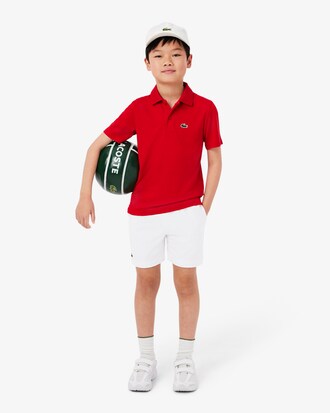 Sportshorts aus Diamant-Taft