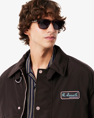Wasserabweisende Pilotenjacke mit Badge