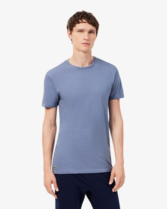 3er-Pack Loungewear-T-Shirts, Slim Fit