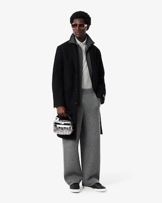 Kleine silberne Reporter-Tasche The Blend