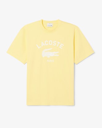 T-Shirt aus Baumwolle mit Signatur-Print