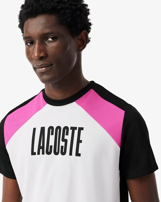 Sport-T-Shirt mit Colorblock-Design