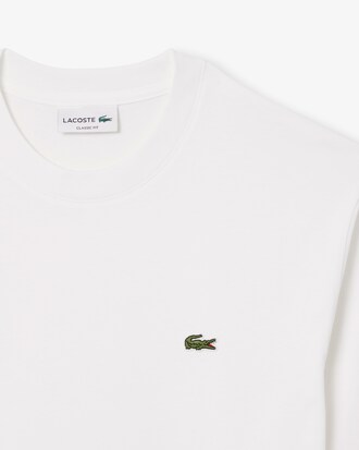 T-Shirt aus Baumwolle mit langen Ärmeln