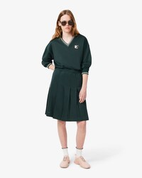 Faltenrock aus Interlock-Piqu&eacute;