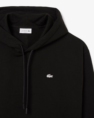 Sweatshirt aus Fleece mit Strass-Krokodil