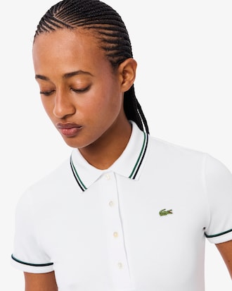 Slim Fit-Polohemd L.12.D mit Einfassung