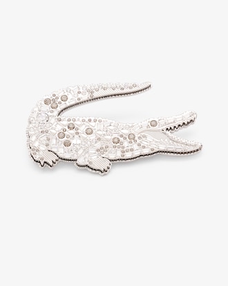 Broche Runway mit Krokodil