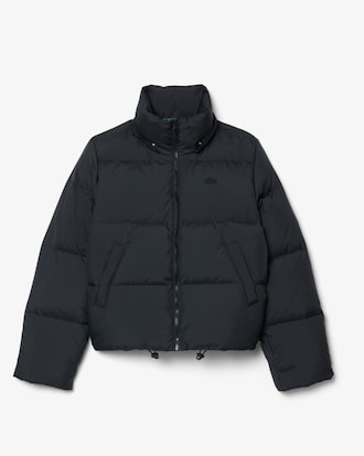 Wasserabweisende Daunenjacke mit Kapuze