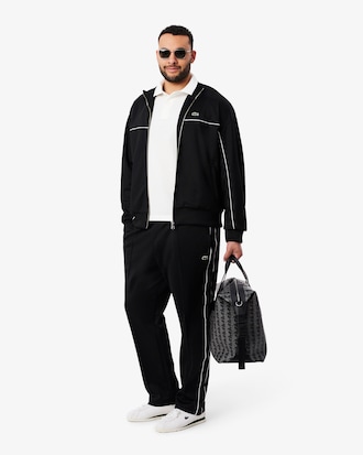 Sweatshirt mit Rei&szlig;verschluss und Einfassung