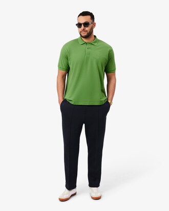 Classic Fit-Polohemd aus Petit Piqu&eacute; mit Stickereien