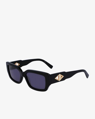 Sonnenbrille Monogram mit eckigem Acetatrahmen