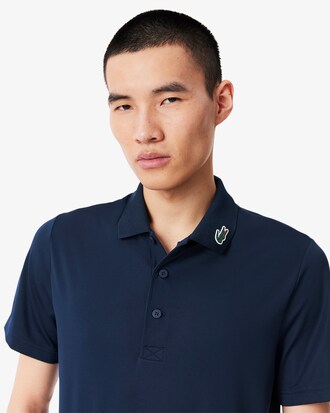 Golf-Polohemd mit UV-Schutz, Regular Fit