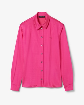 Slim Fit-Hemd Runway aus Satin