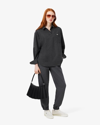 Mittelgroße Runway Lenglen Tasche aus Leder
