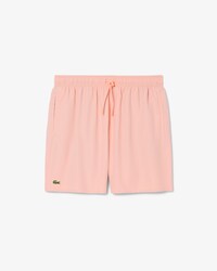 Halblange, einfarbige Badehose