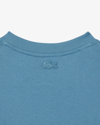 Übergroßes T-Shirt-Kleid aus Baumwolljersey