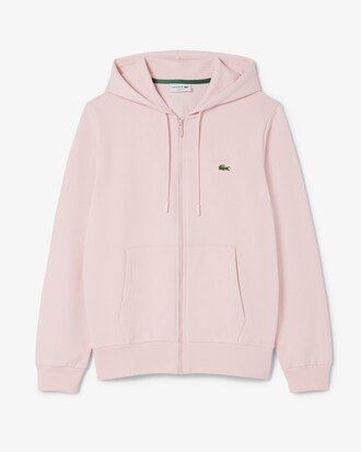 Hoodie aus Fleece mit Rei&szlig;verschluss