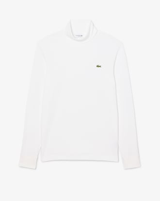 T-Shirt mit Rollkragen und langen &Auml;rmeln