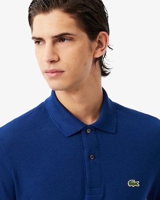 Classic Fit-Polohemd L.12.12 mit langen Ärmeln