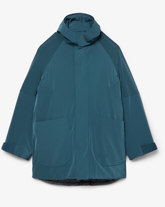 Runway oversized gef&uuml;tterter Stretch-Parka