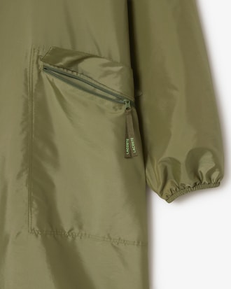 Langer, wasserabweisender, komprimierbarer Parka