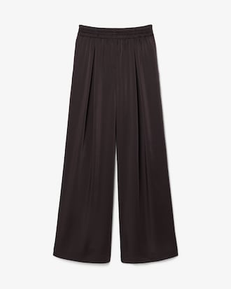 Oversized-Hose aus Stretch-Satin
