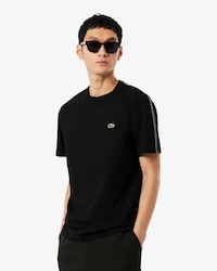 T-Shirt mit Branding-Streifenband